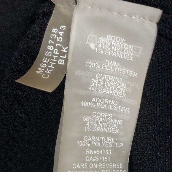 [Calvin Klein] Sleeveless Knit Sweater S - Picture 7 of 7